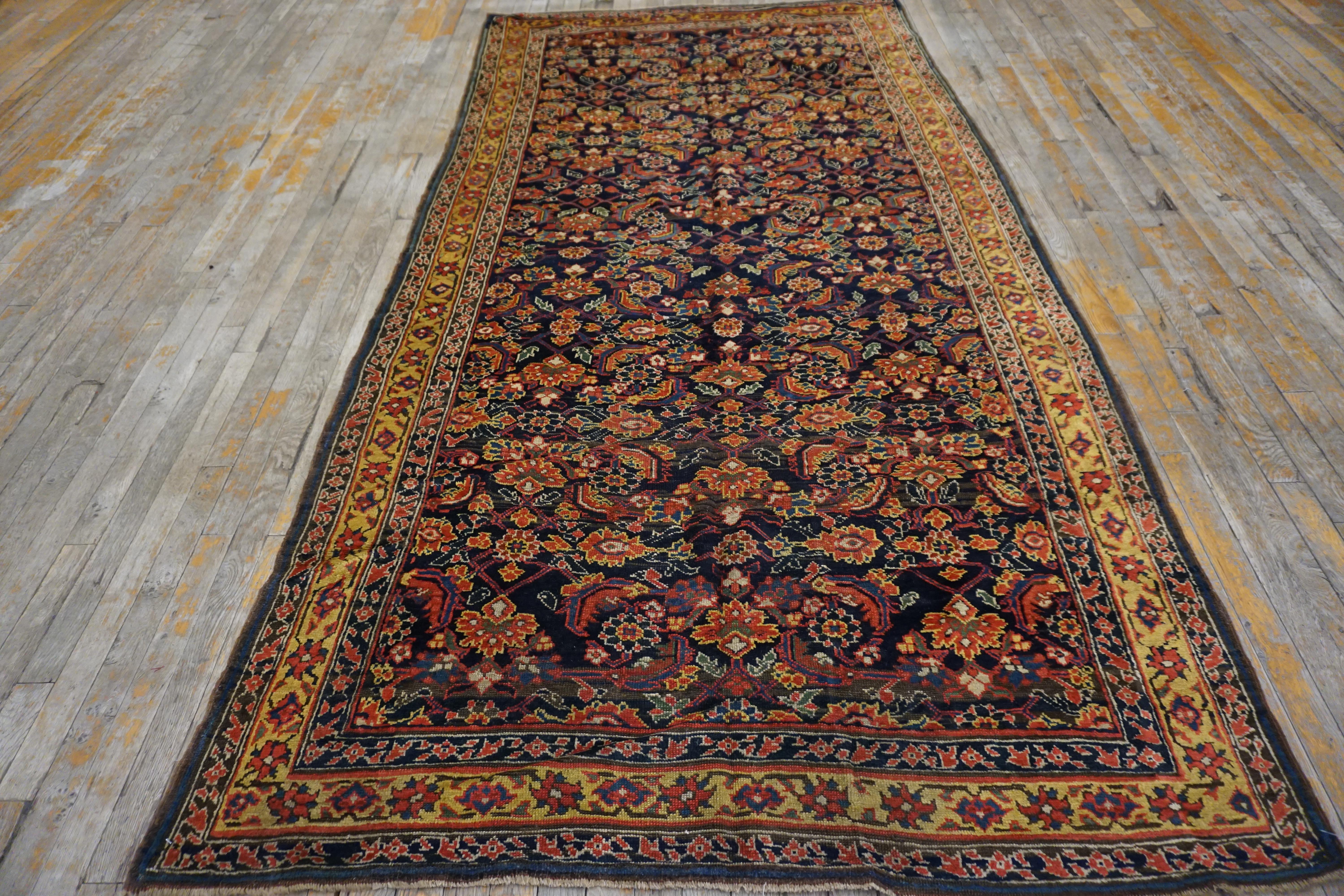 Alfombra persa de mediados del siglo XIX ( 4'10
