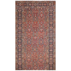 Metà del XIX secolo N.W. Tappeto Persiano Gallery ( 7'6" x 23' - 229 x 701 )