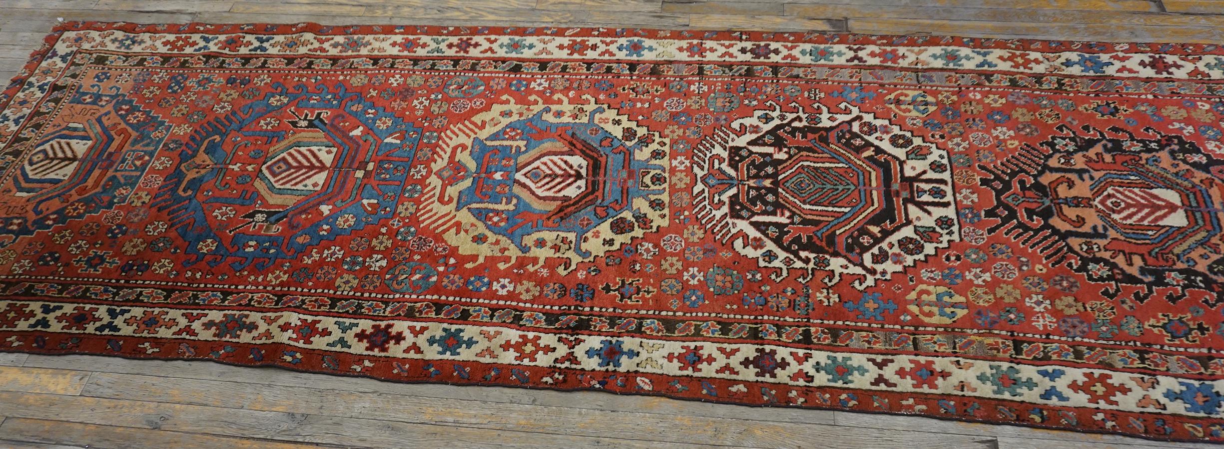 Mitte des 19. Jahrhunderts N.W. Persischer Karadagh-Teppich im Zustand „Gut“ im Angebot in New York, NY