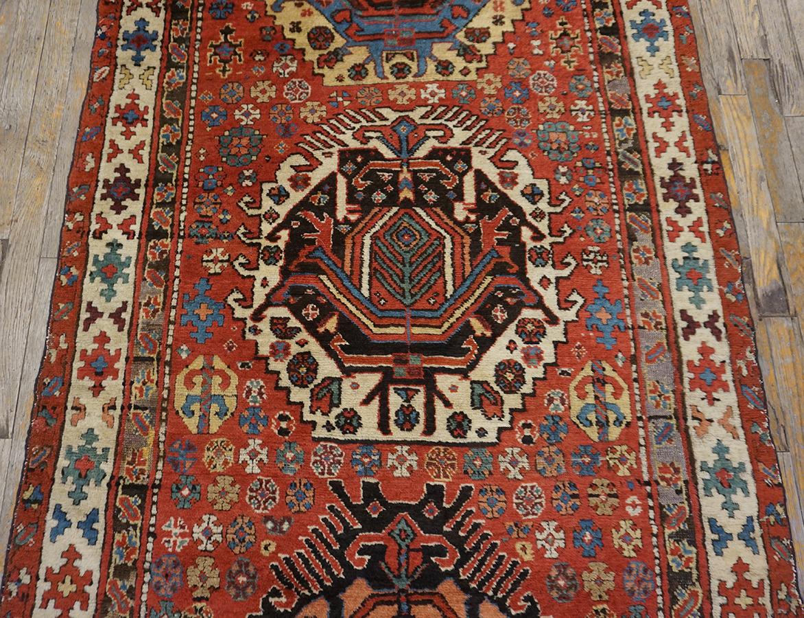 Wool Mid 19th Century N.W. Persian Karadagh Carpet For Sale