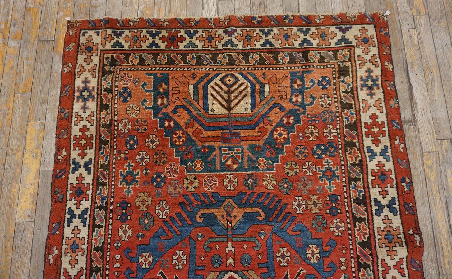 Mid 19th Century N.W. Persian Karadagh Carpet For Sale 1
