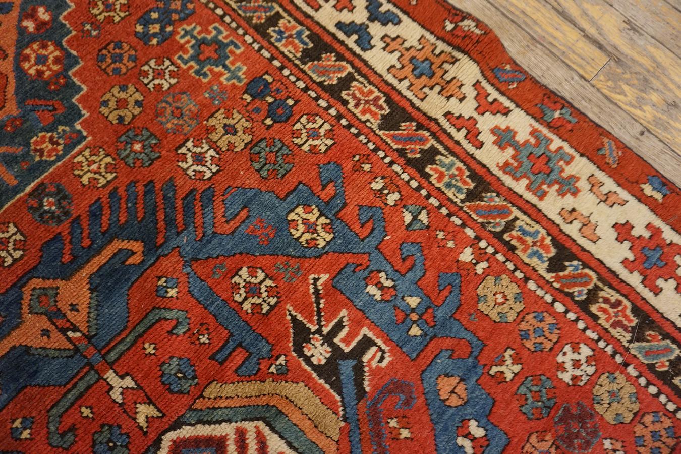 Mid 19th Century N.W. Persian Karadagh Carpet For Sale 4