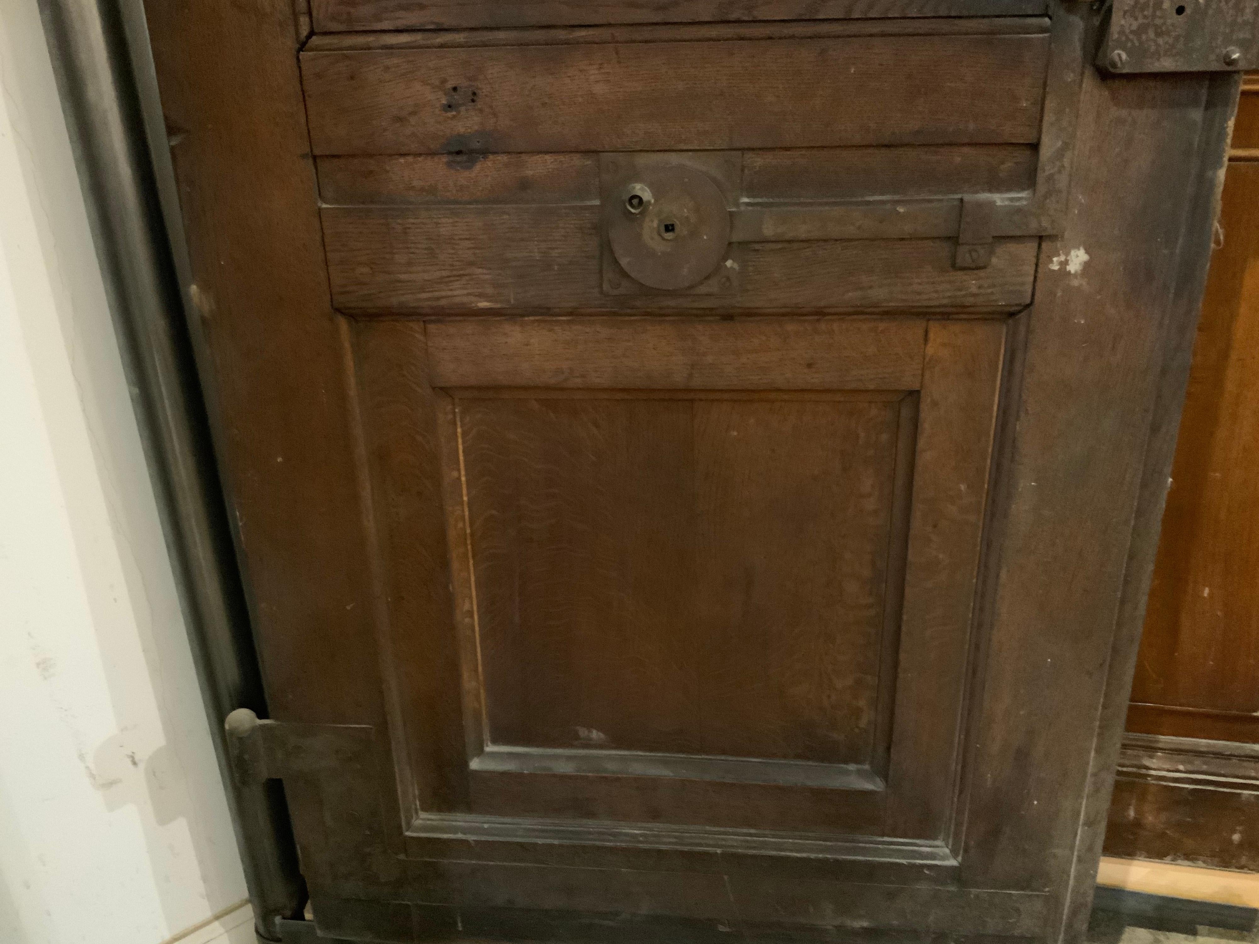 This oak door origins from France, circa 1850.