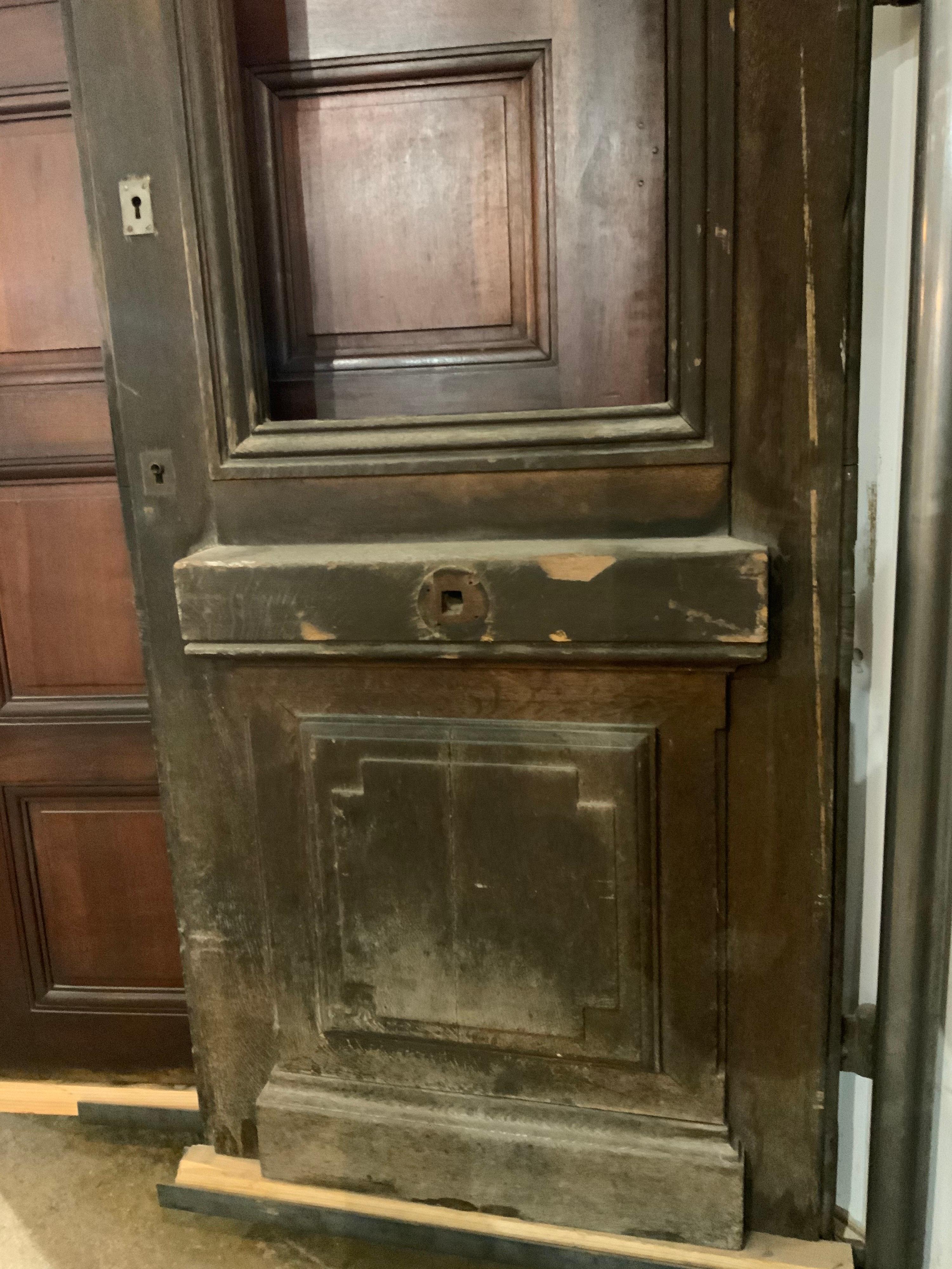 Mid-19th Century Oak Door from France For Sale 1