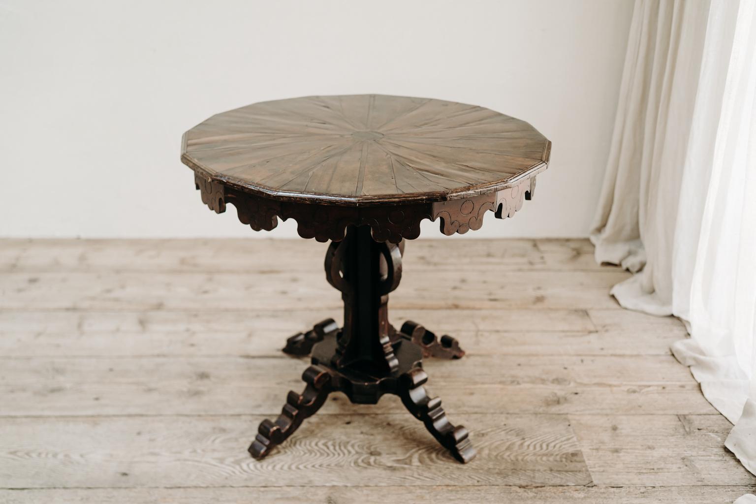 Mid 19th Century Occasional French Fruitwood Center Table For Sale 8