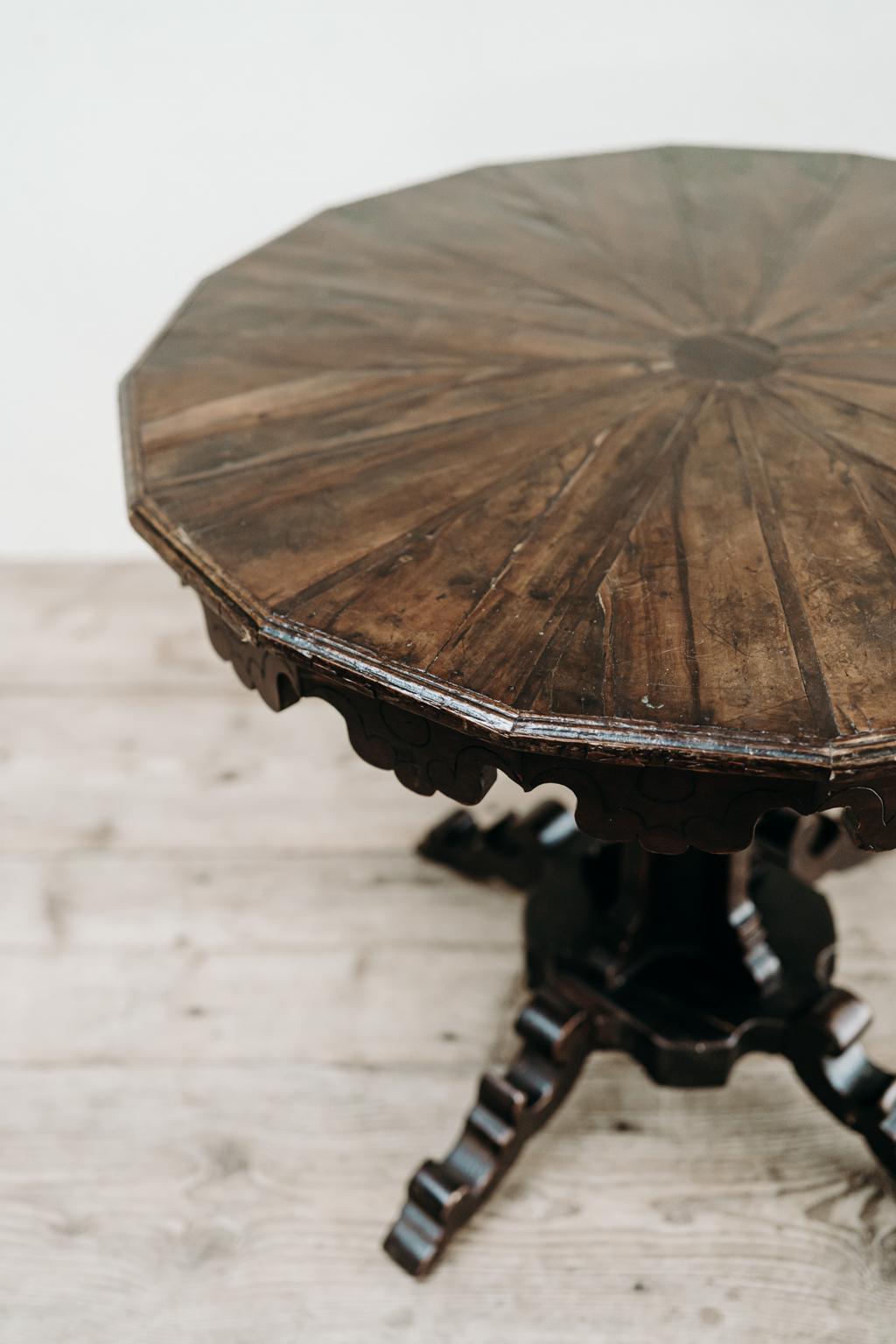 Mid 19th Century Occasional French Fruitwood Center Table For Sale 3