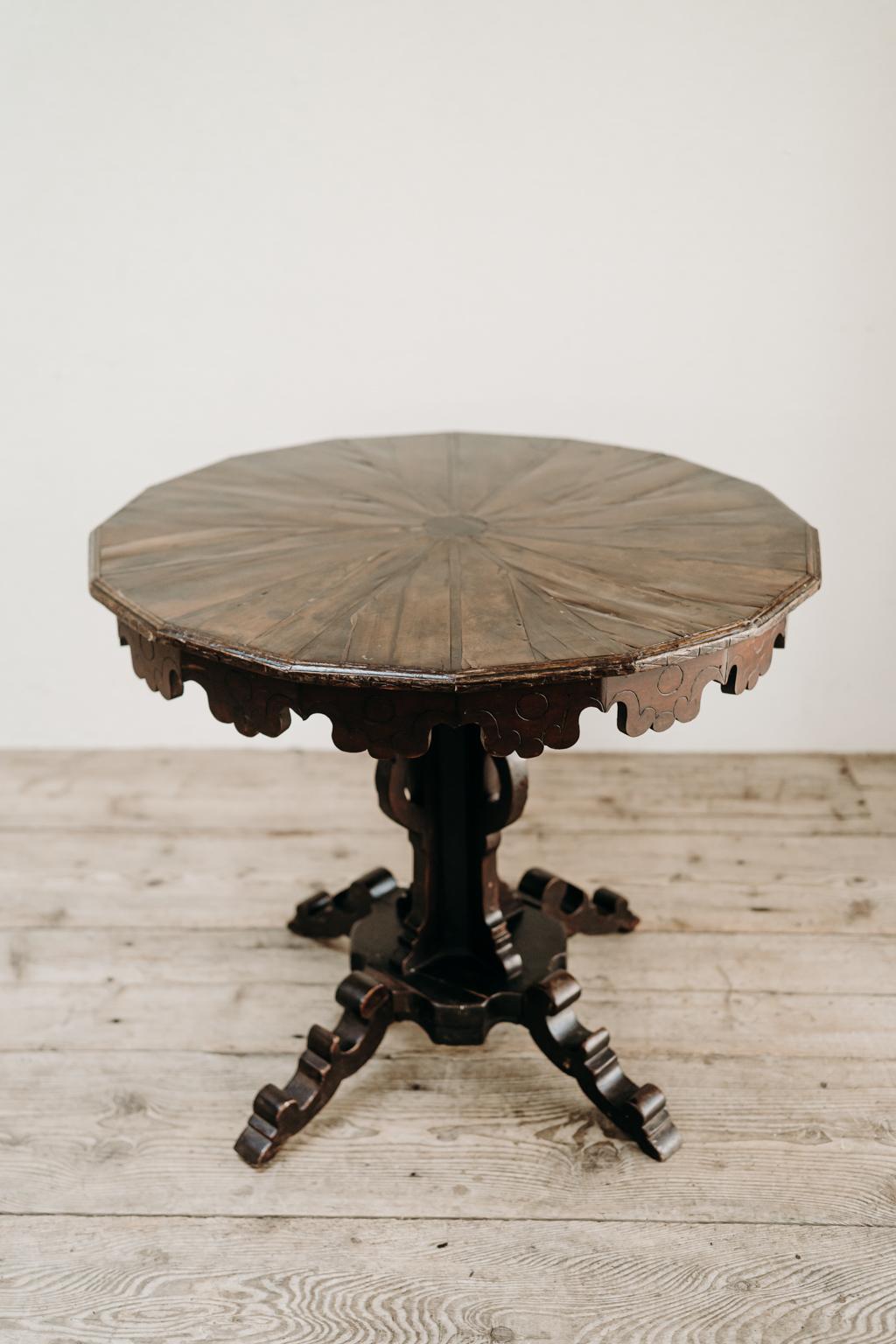 Mid 19th Century Occasional French Fruitwood Center Table For Sale 4