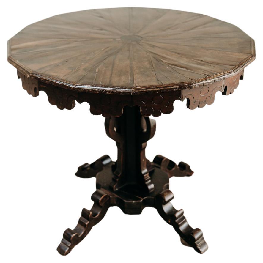 Mid 19th Century Occasional French Fruitwood Center Table For Sale