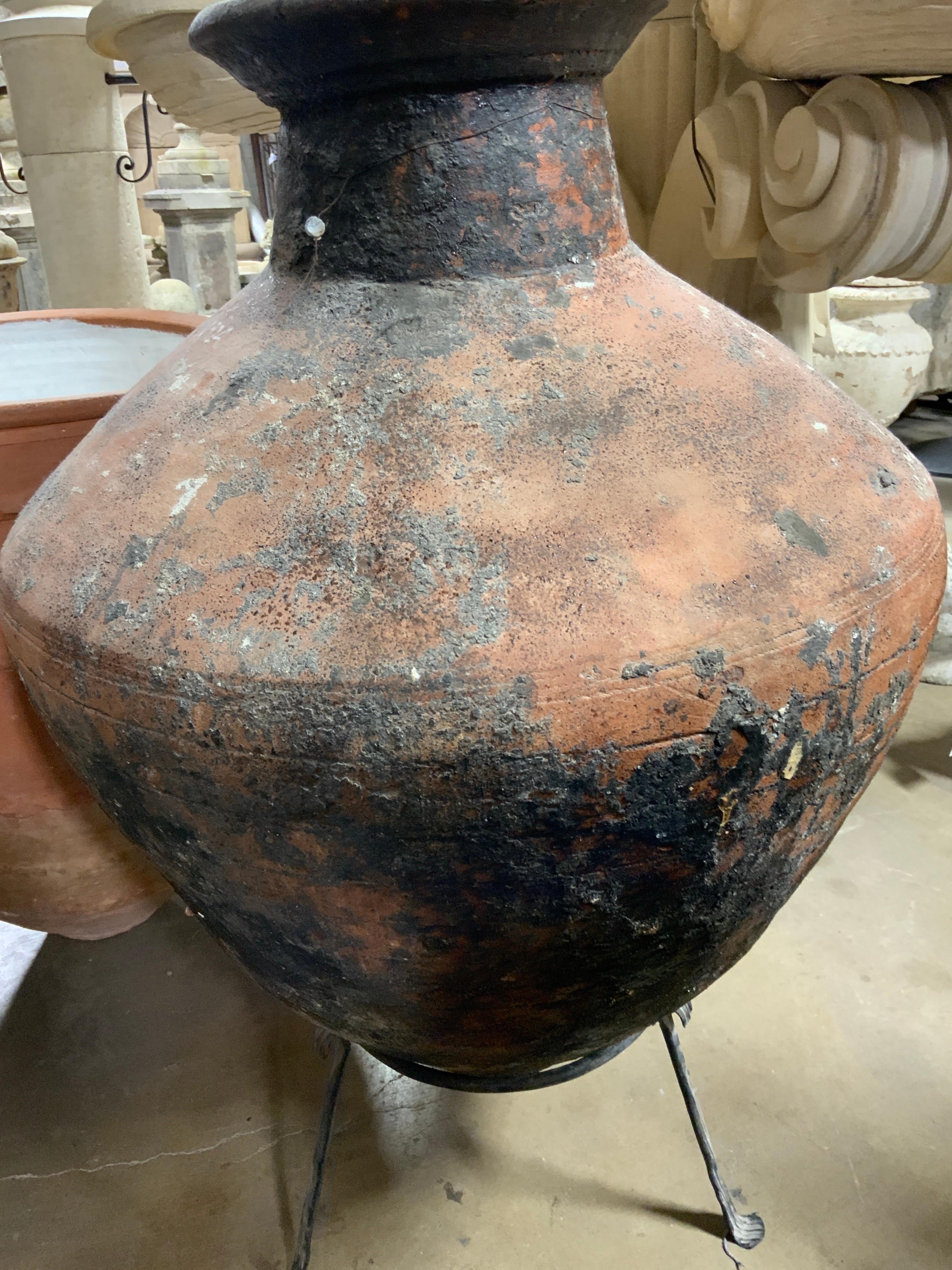 Beautiful vessel dates back to the 1850s. Item originates from Greece.
