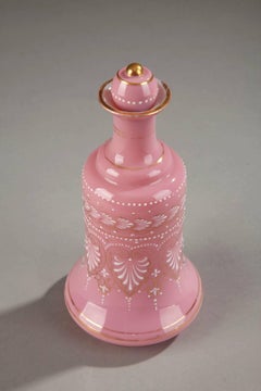 Mid-19th Century Opaline Flask