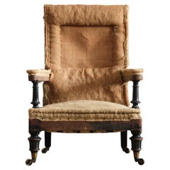Sillón abierto de mediados del siglo XIX attr' Gillows