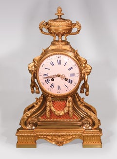 Mid-19th Century Ormolu Mantel Clock