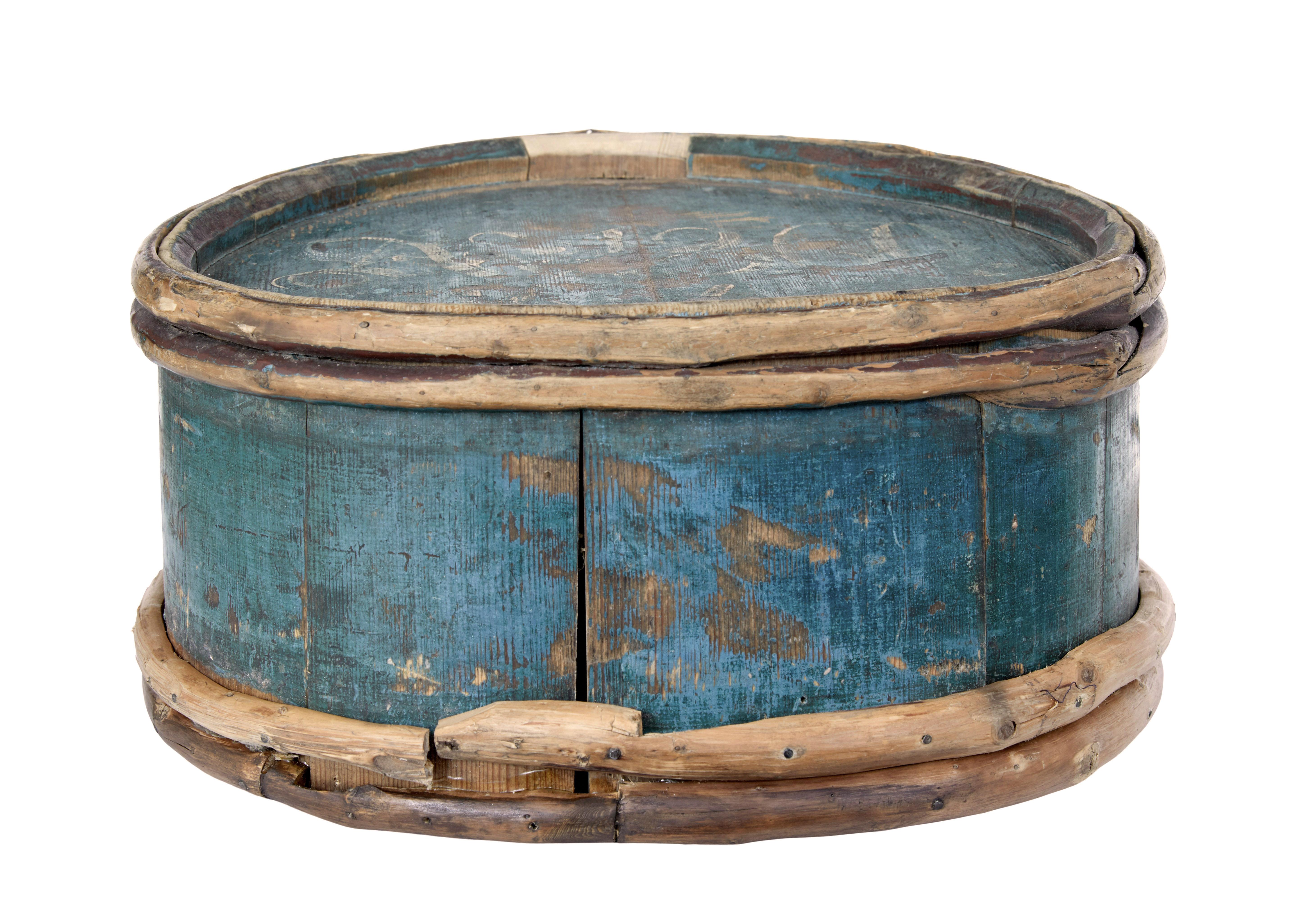 Vettore d'acqua svedese dipinto della metà del XIX secolo In condizioni buone in vendita a Debenham, Suffolk