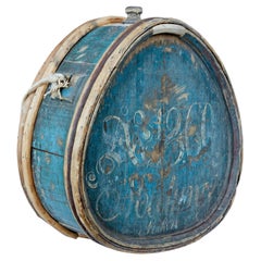 Mid 19th Century Painted Swedish Water Carrier