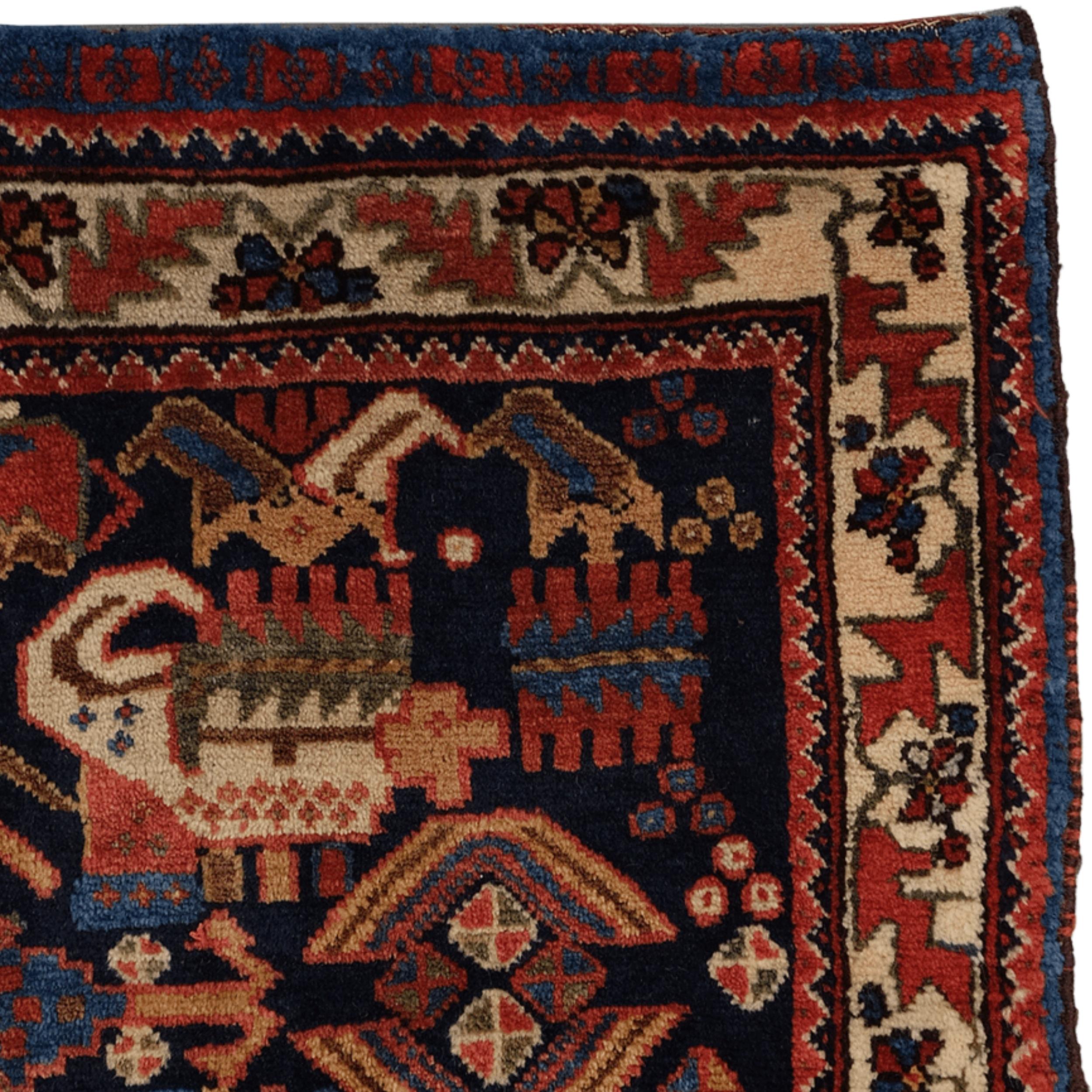 Persisches Taschengesicht aus der Mitte des 19. im Zustand „Gut“ in Sultanahmet, 34