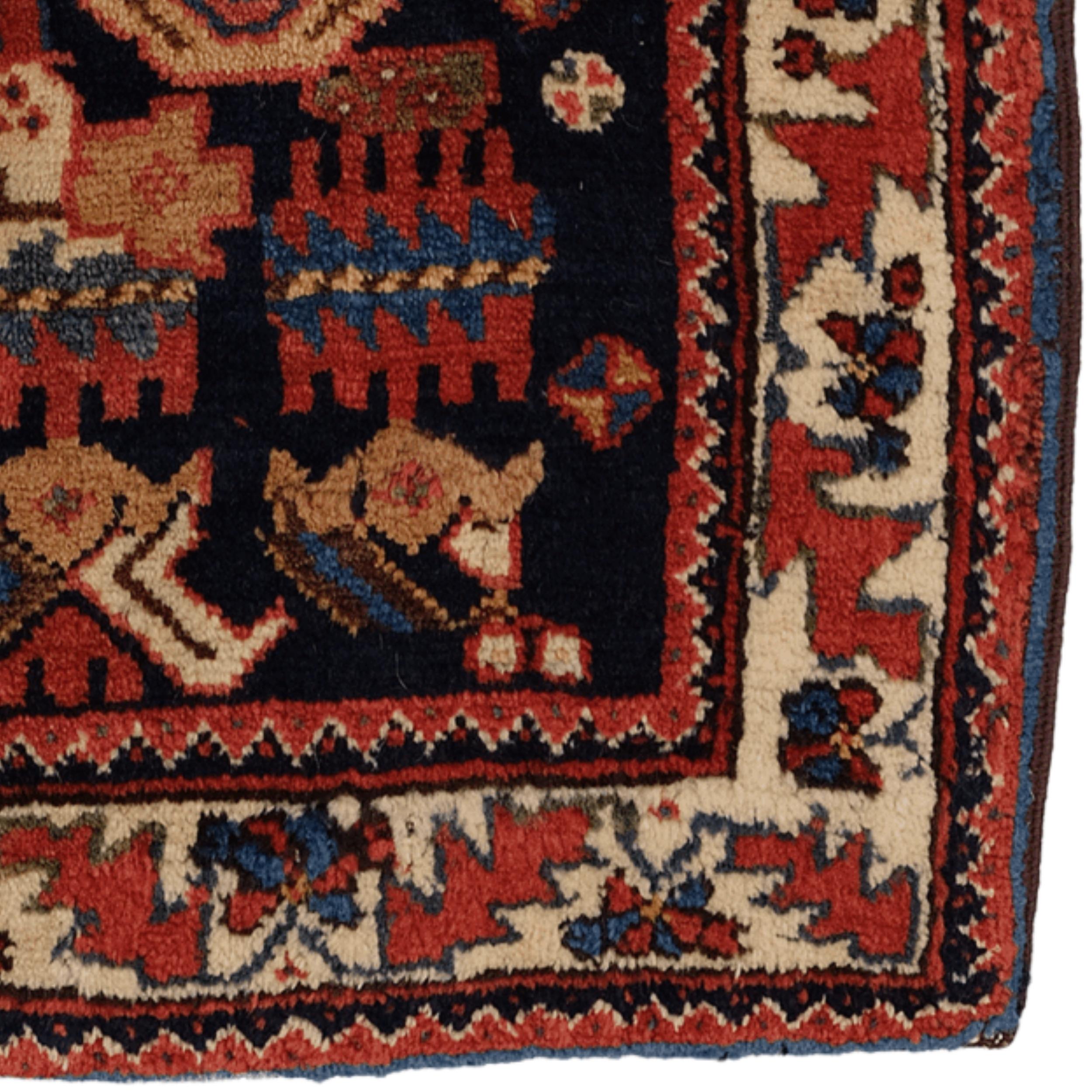 Persisches Taschengesicht aus der Mitte des 19. (19. Jahrhundert)