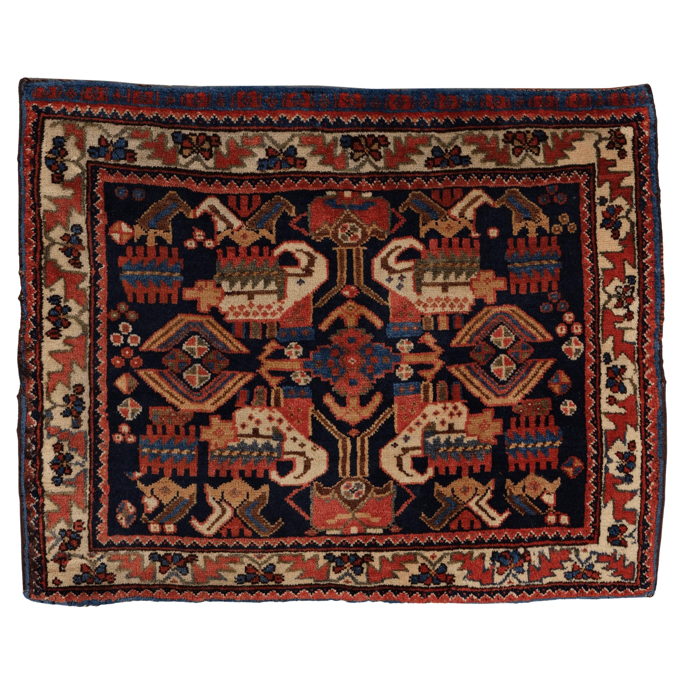 Sac à main persan du milieu du 19e siècle