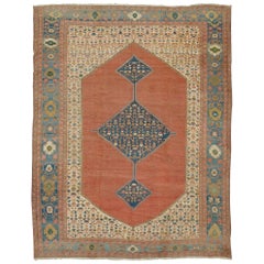 Mid-19th Century Persian Bakshaish Rug