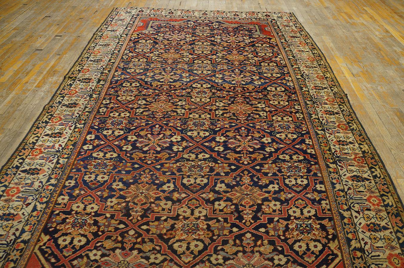 Mid 19th Century Persian Joshaqan Carpet 6' 0'' x 10' 8'' For Sale 2