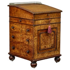 Mid 19th century pollard oak davenport desk