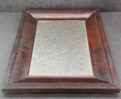 Mid-19th Century Rectangular Mahogany Wall Mirror, England