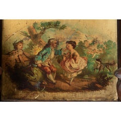 Mid 19th Century Renaissance style Walnut Cased Thermometer