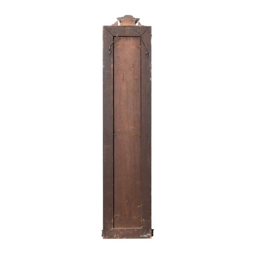 American Mid 19th Century Renaissance style Walnut Cased Thermometer For Sale