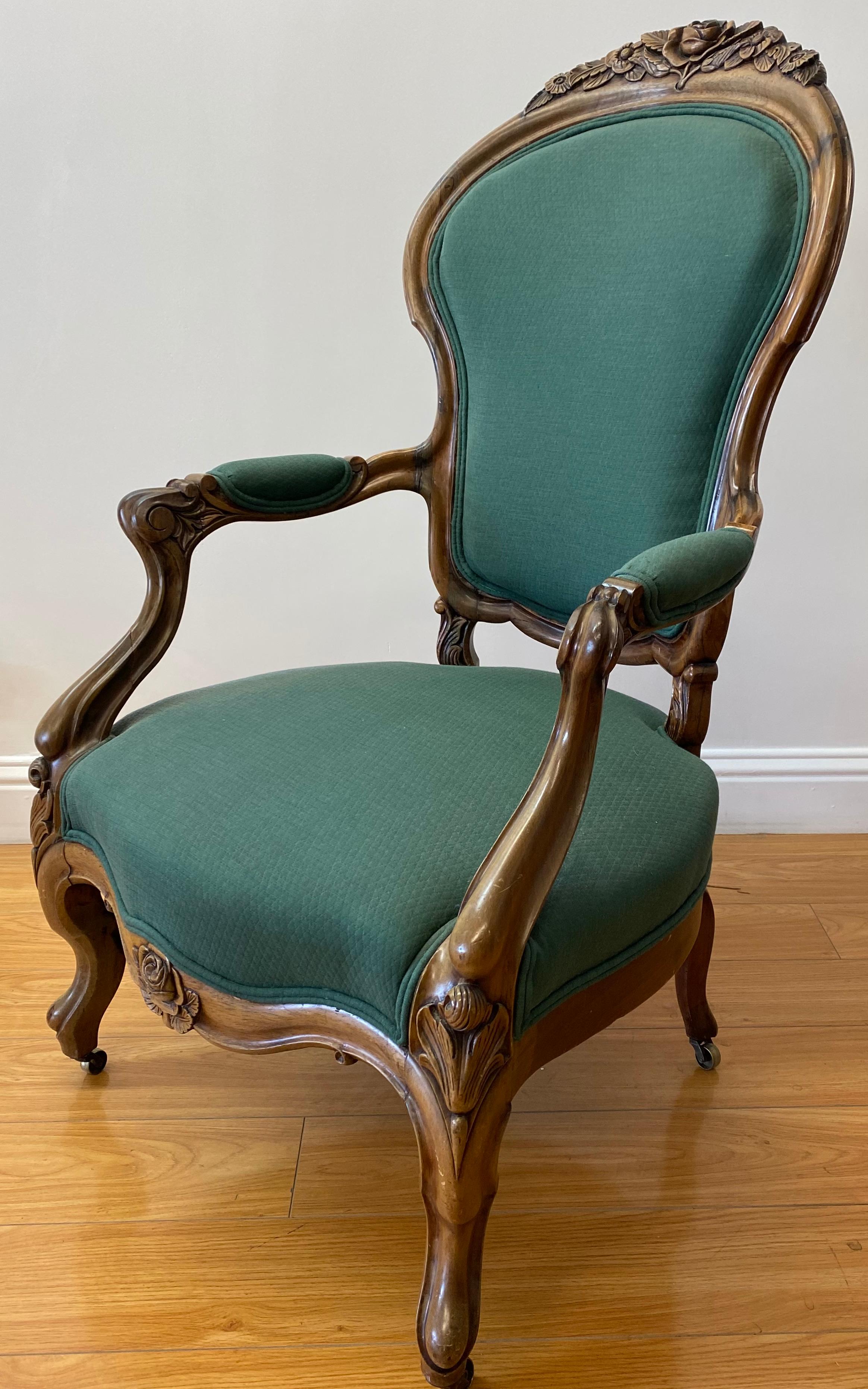 rococo revival chair