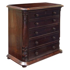 Mid-19th Century Rosewood Miniature Chest of Drawers, circa 1850