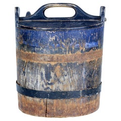 Mid 19th Century Rustic Swedish Pine Storage Container