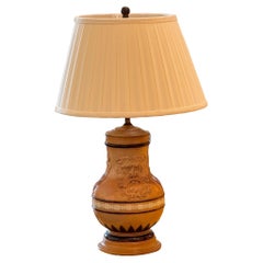 Mid 19th Century Salt Glazed Stoneware Lamp