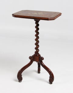 Mid 19th Century Side Table with fantastic Marquetry