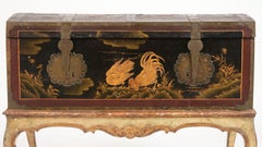 Mid-19th Century Spanish Chinoiserie Trunk