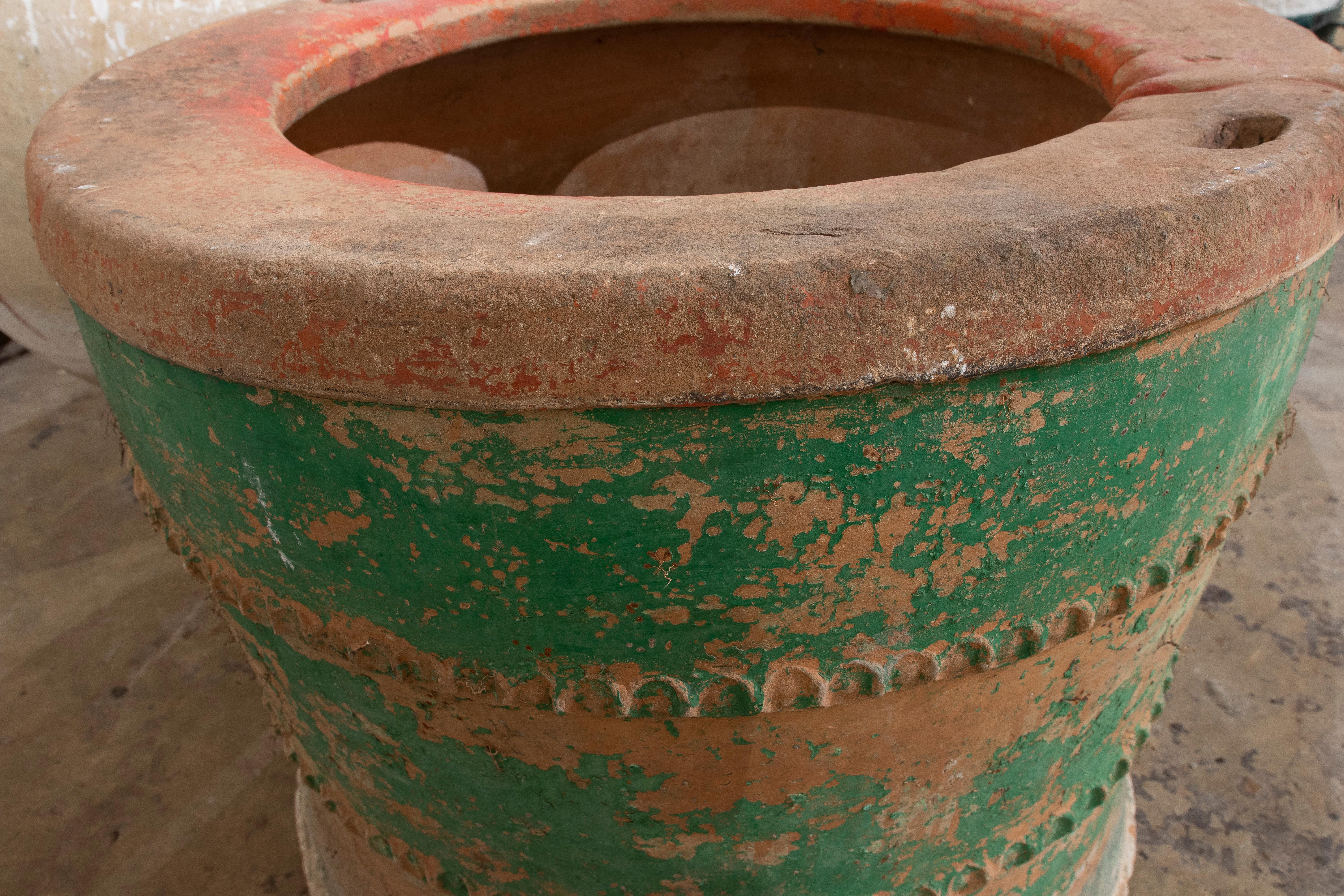 Mid-19th Century Spanish Terracotta Earthenware Water Well 9