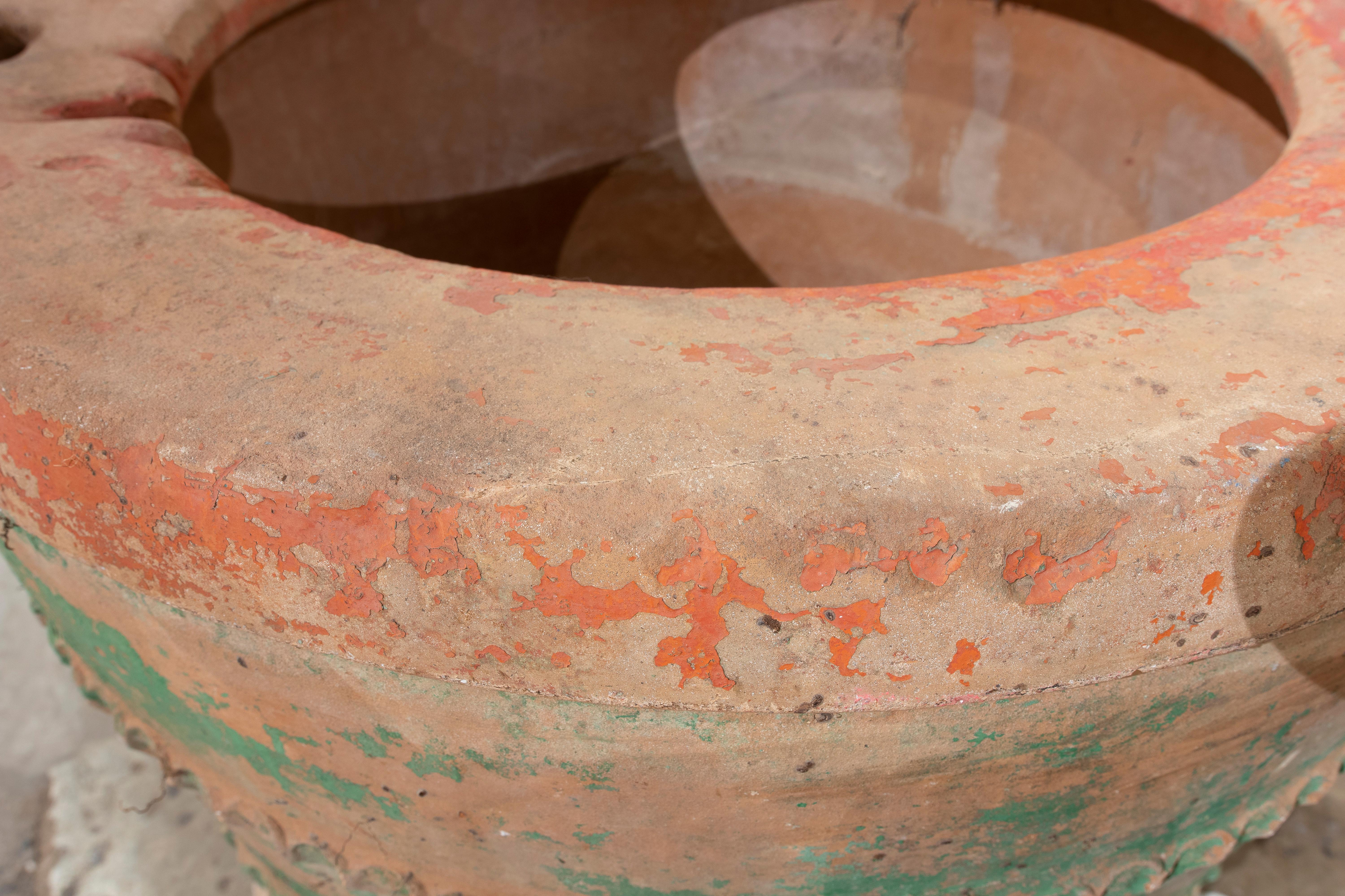 Mid-19th Century Spanish Terracotta Earthenware Water Well 11