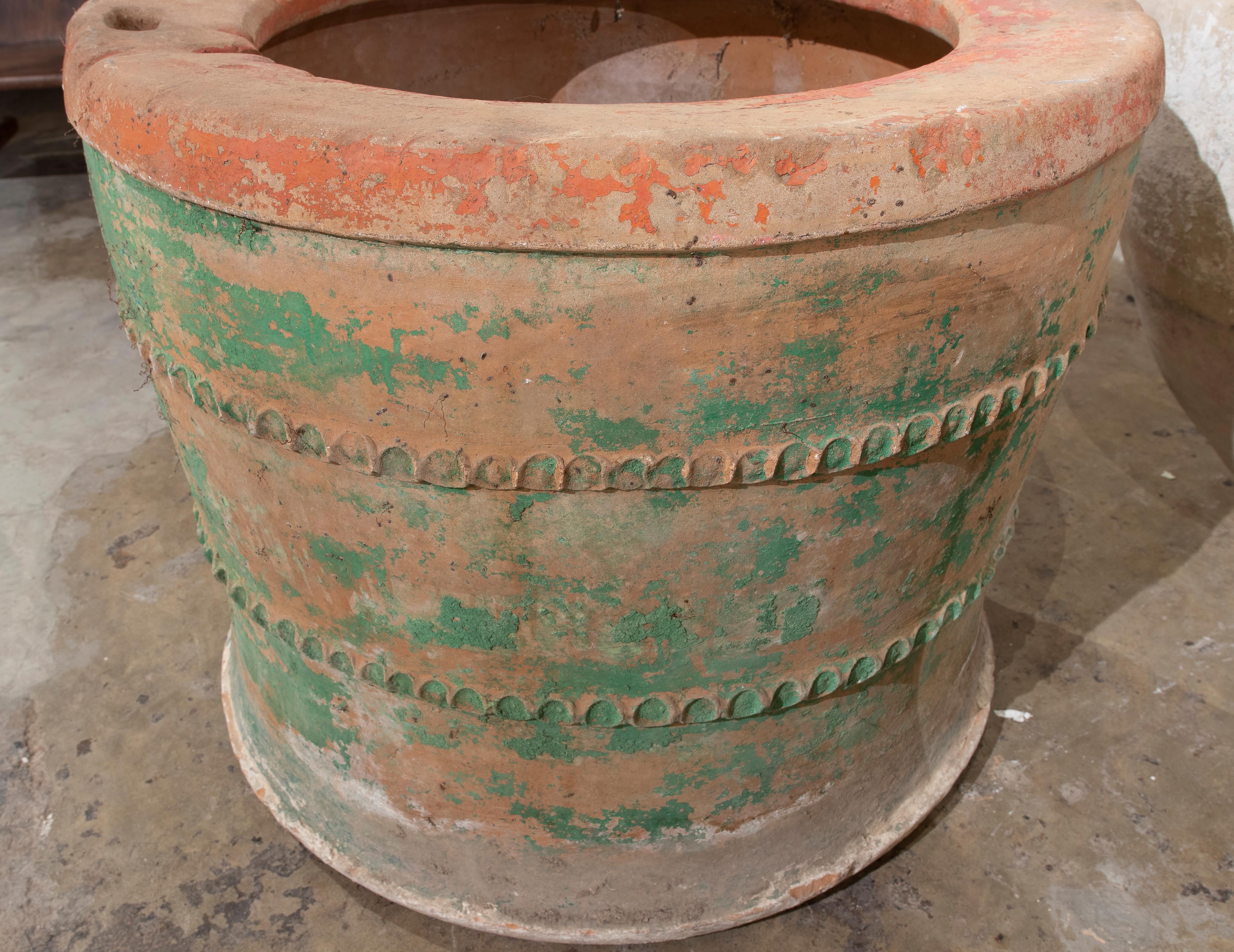 Mid-19th Century Spanish Terracotta Earthenware Water Well 5