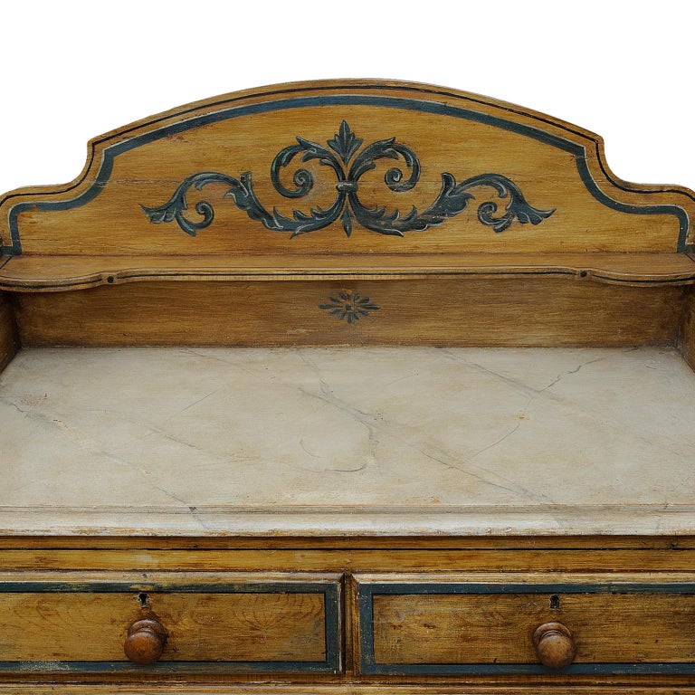 Mid19th Century Suite of English Painted Furniture, circa 1860 For