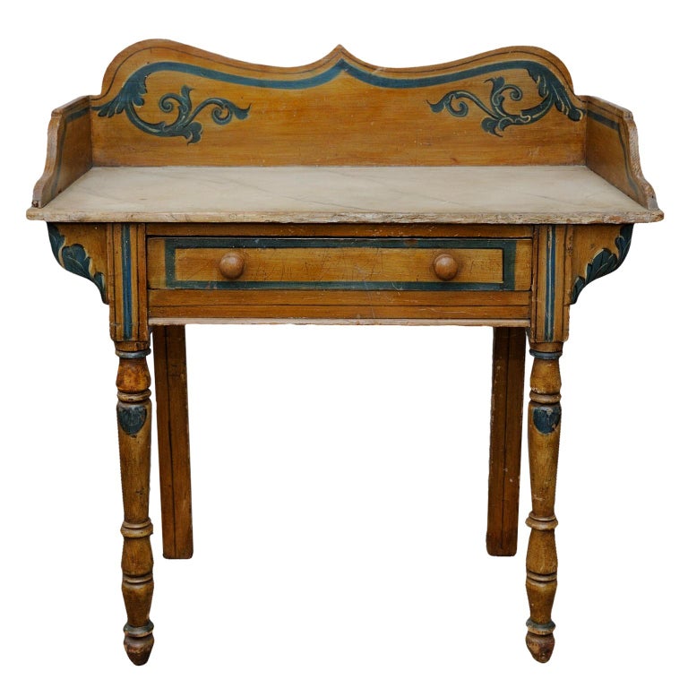 Mid19th Century Suite of English Painted Furniture, circa 1860 For