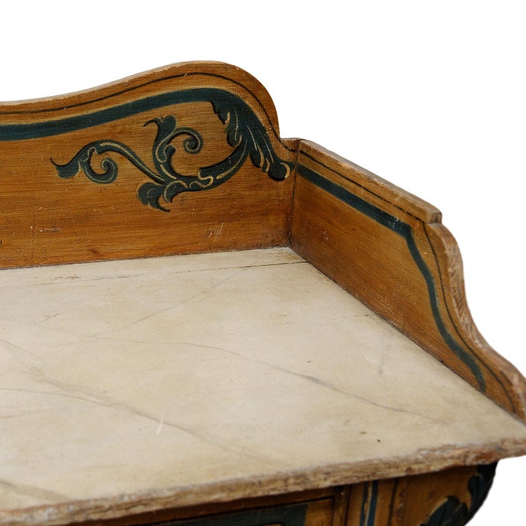 Mid19th Century Suite of English Painted Furniture, circa 1860 For