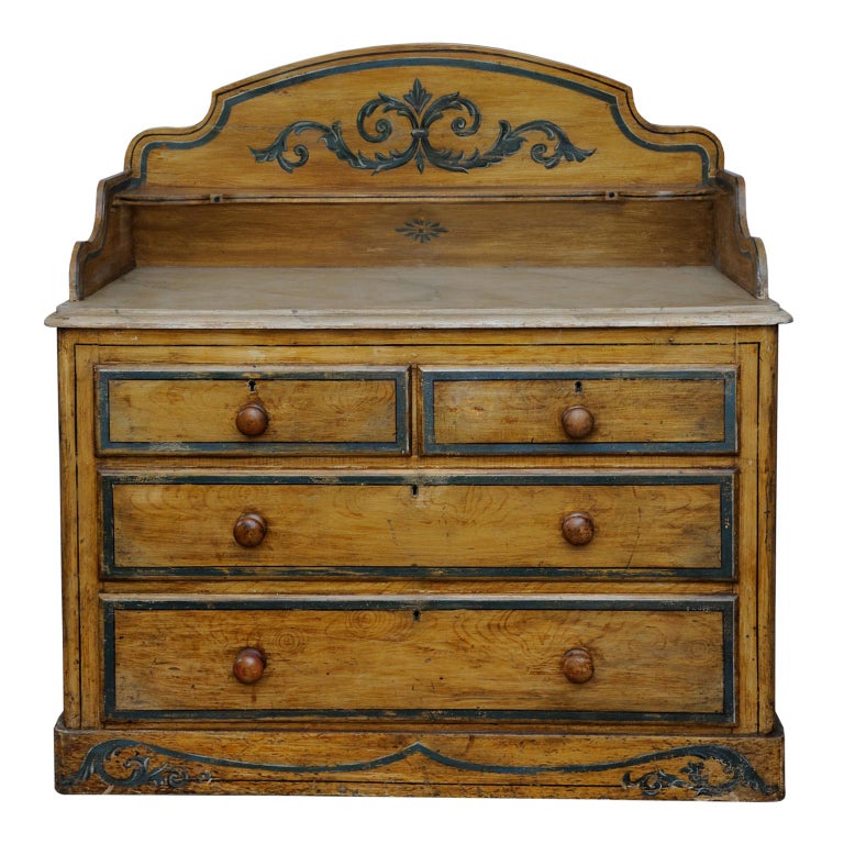 Mid19th Century Suite of English Painted Furniture, circa 1860 For