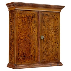 Mid 19th century Swedish alder root wall cupboard