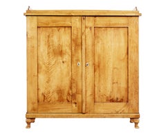 Mid-19th Century Swedish Birch Cupboard