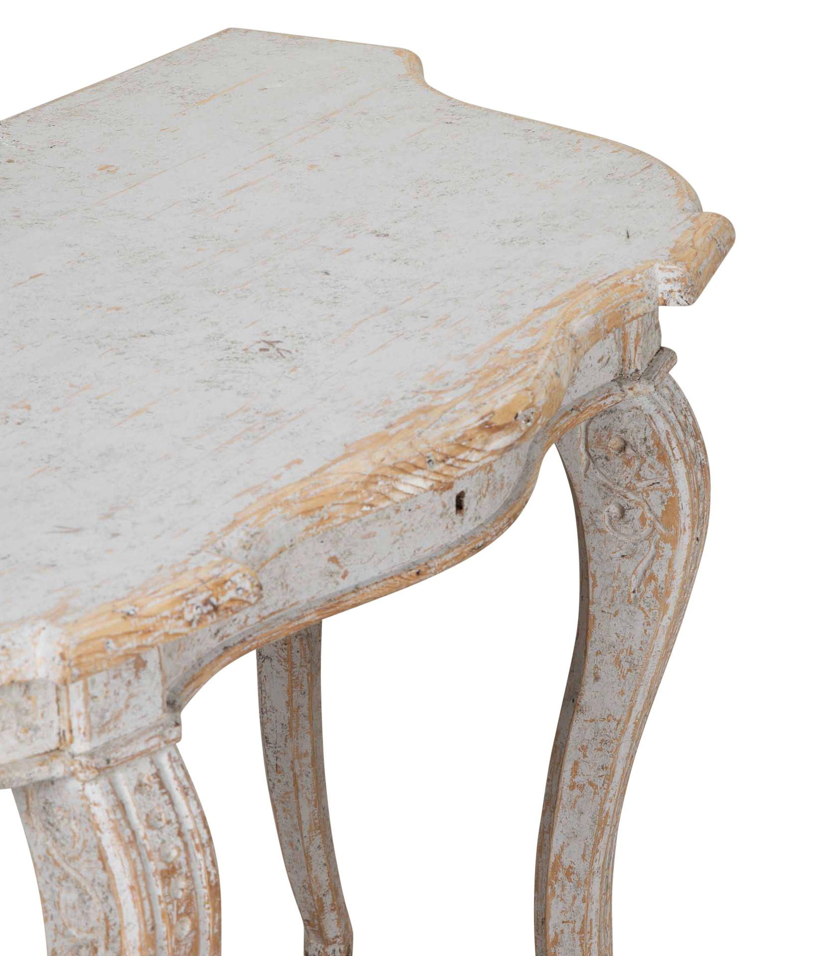 Mid-19th Century Swedish Console Table For Sale 6