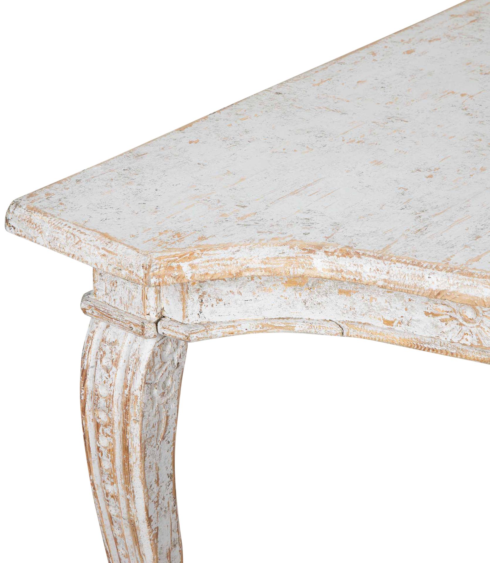 Mid-19th Century Swedish Console Table For Sale 7