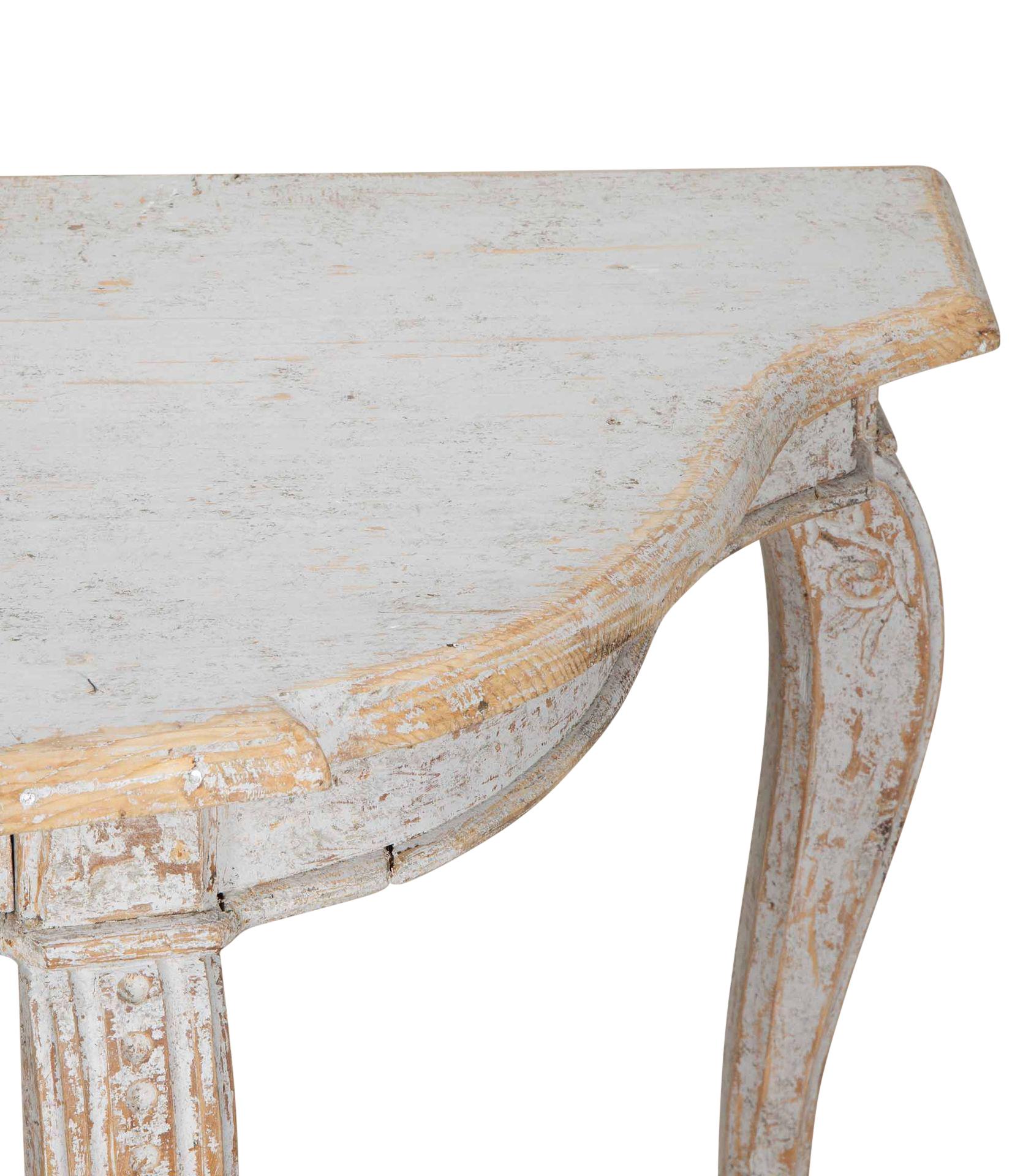 Mid-19th Century Swedish Console Table For Sale 4