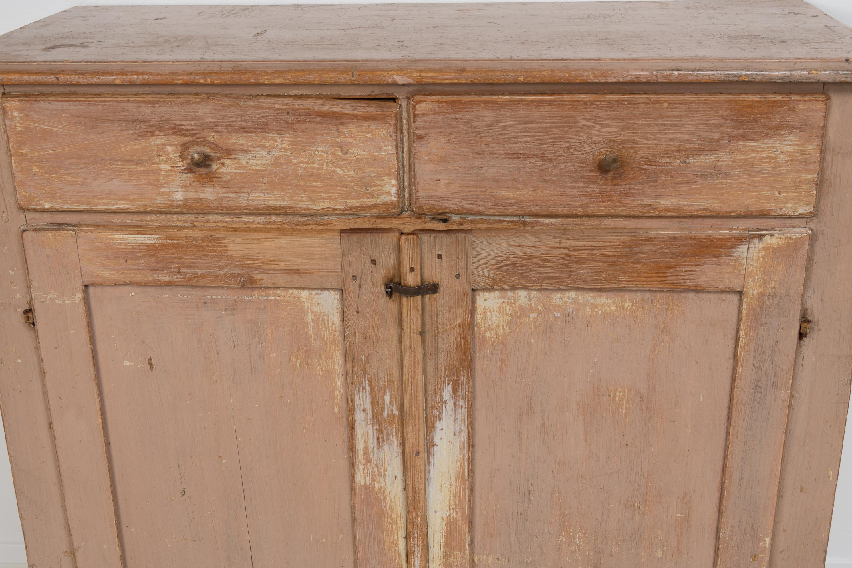 Mid 19th Century Swedish Country Home Sideboard For Sale 7