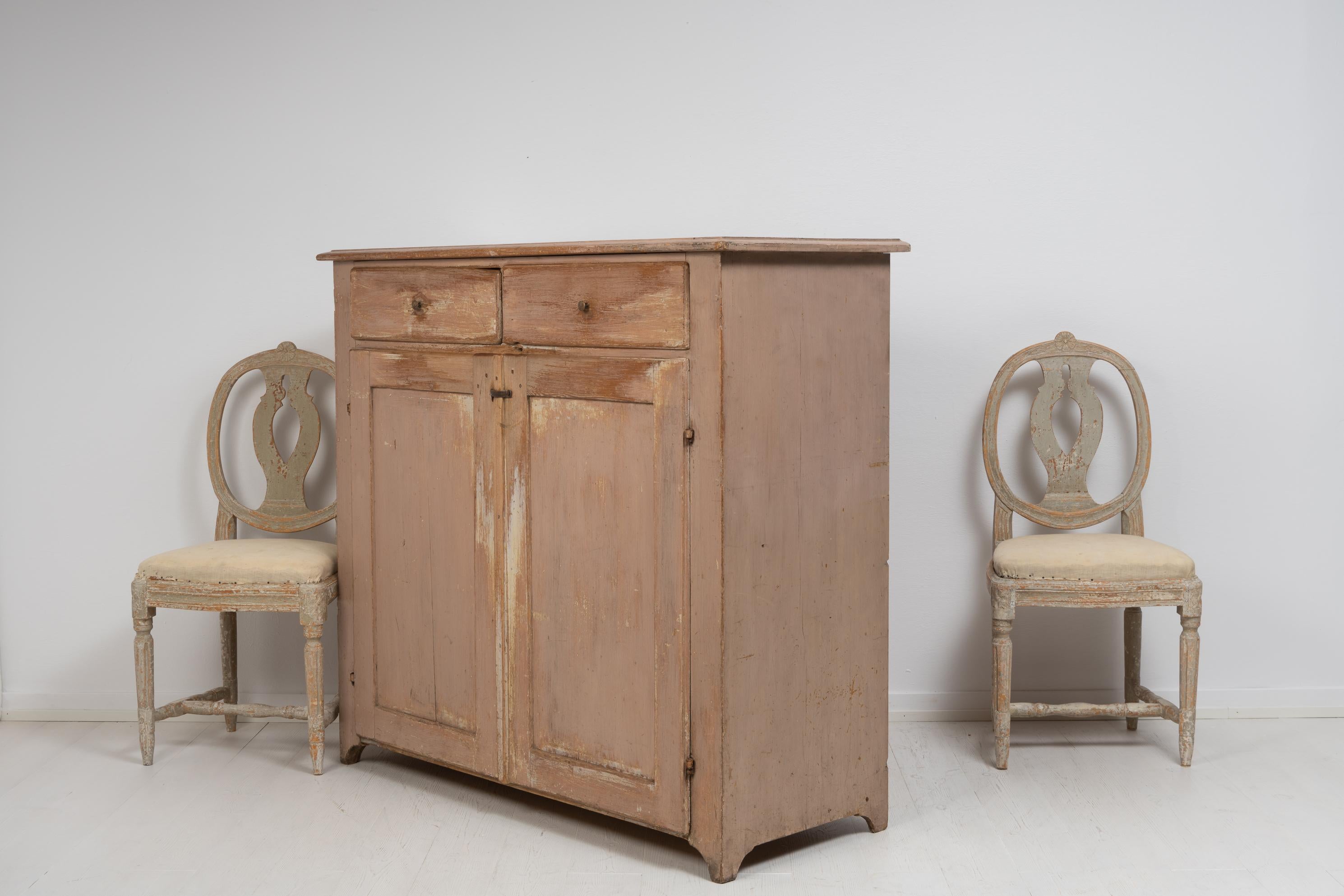 Mid 19th Century Swedish Country Home Sideboard For Sale 2