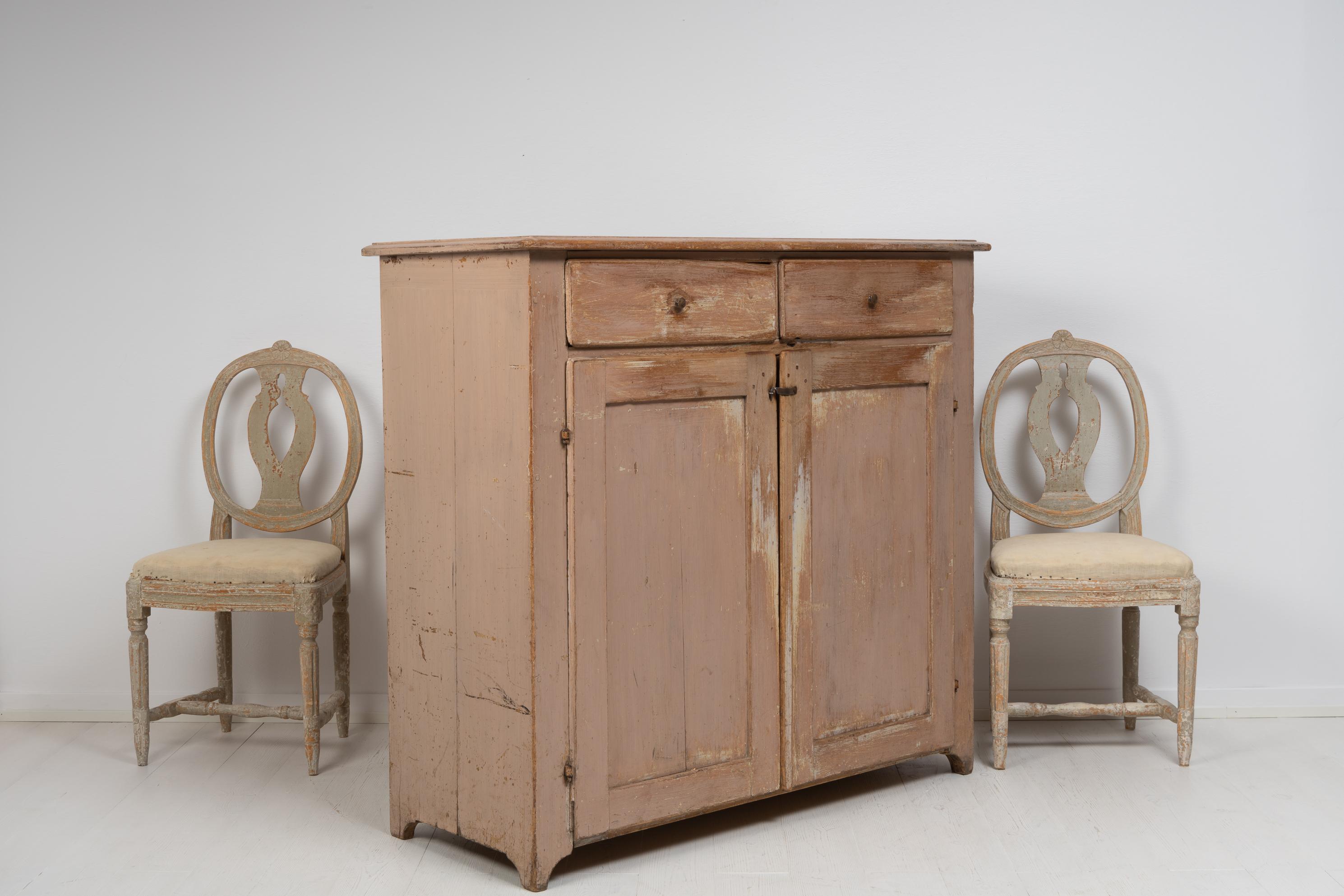 Mid 19th Century Swedish Country Home Sideboard For Sale 3