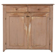 Antique Mid 19th Century Swedish Country Home Sideboard