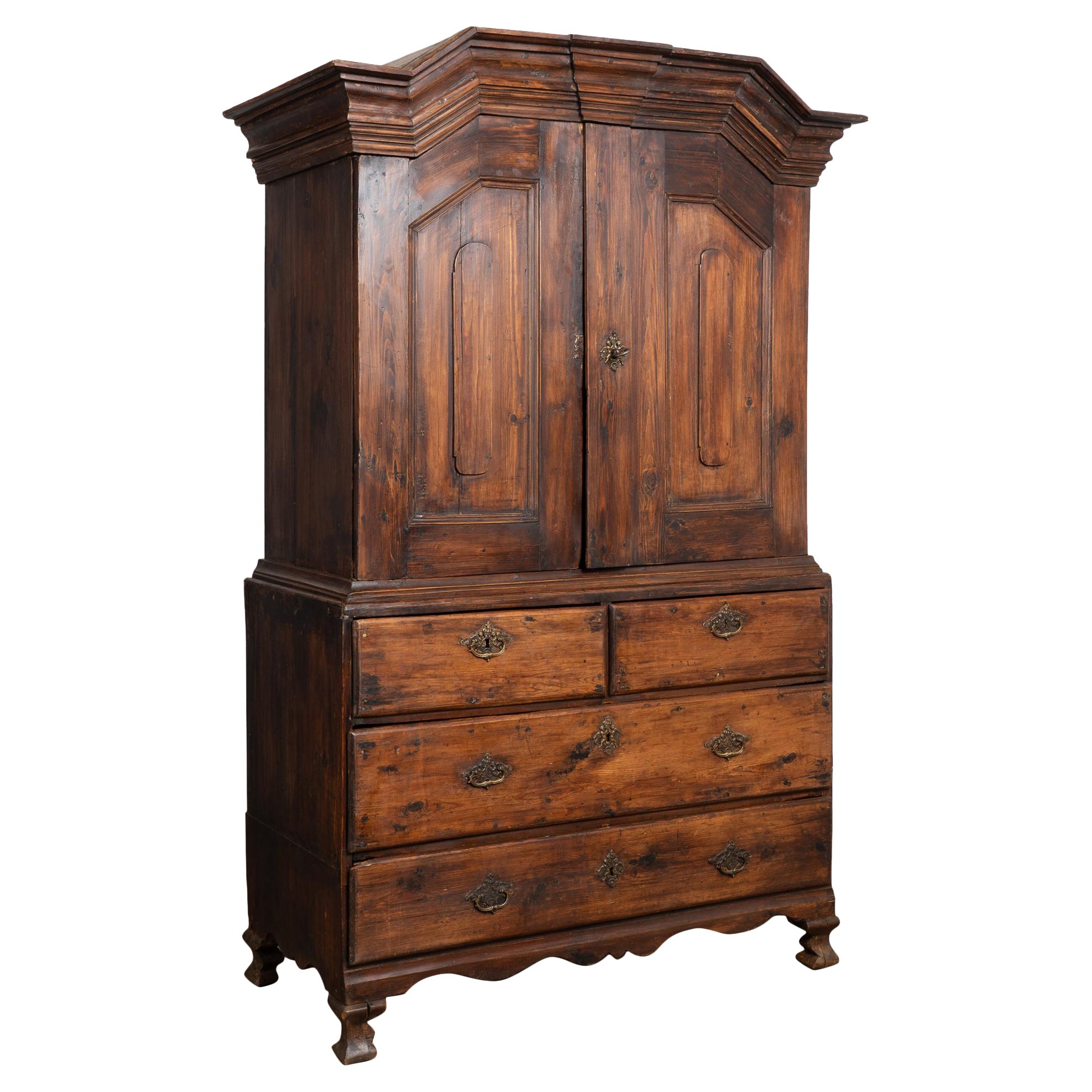Mid-19th Century Swedish Pine Cabinet